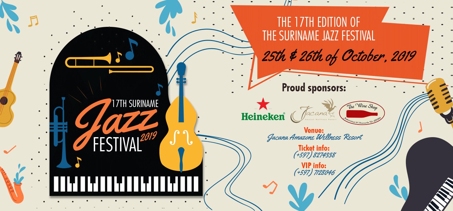 Suriname Jazz – The official home of the Suriname Jazz Festival 2018